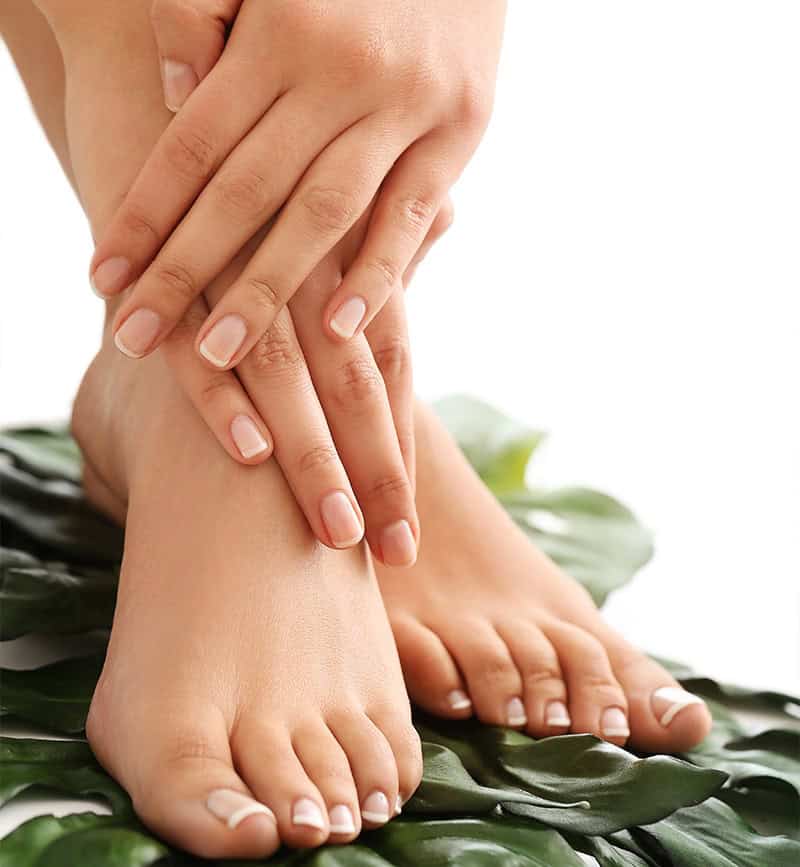 Massaggi ai piedi rilassanti e benessere.